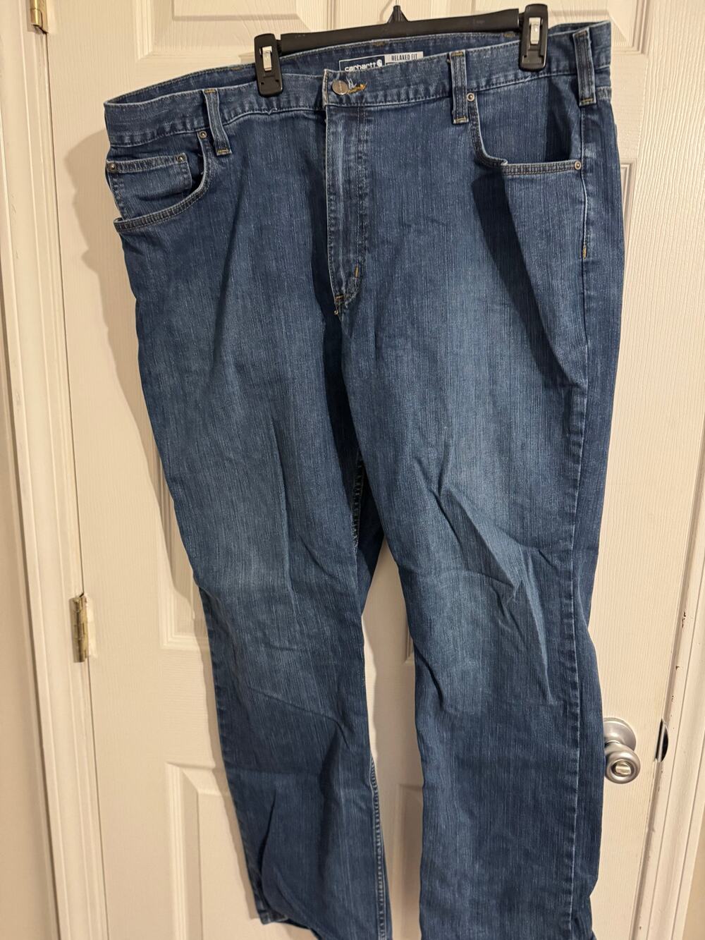 Carhartt Relaxed Fit Jeans Medium Wash Sz:: 42 x 32